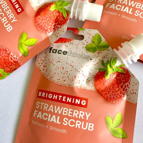 Brightening Strawberry Facial Scrub